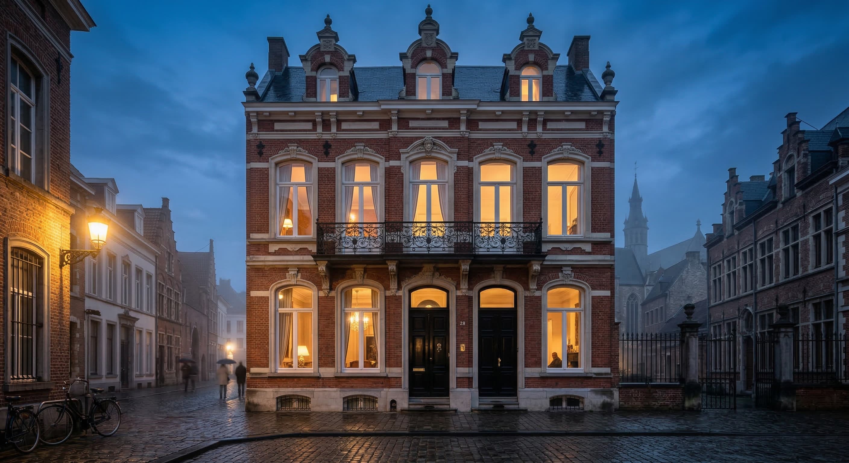 Herenhuis Gent — originele foto