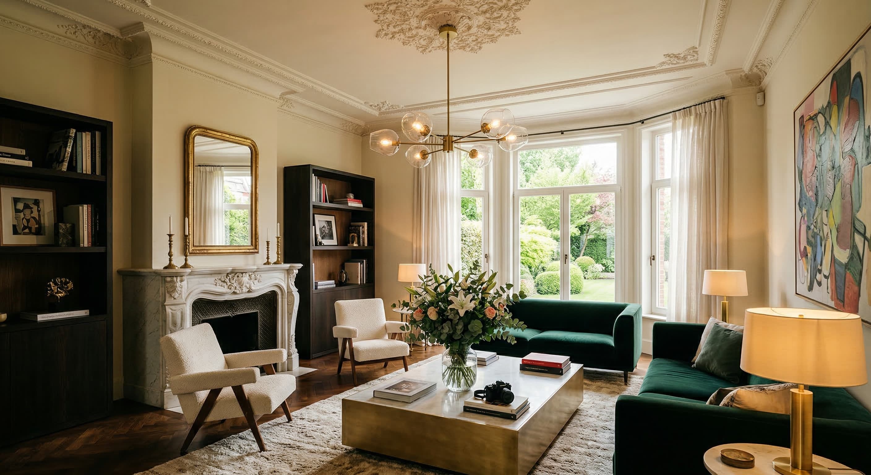 Luxe interieur — Herenhuis Gent